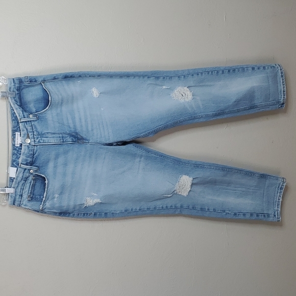 GOOD AMERICAN The Weekender Good Girlfriend High Rise Jean In Light Blue… - Picture 1 of 11